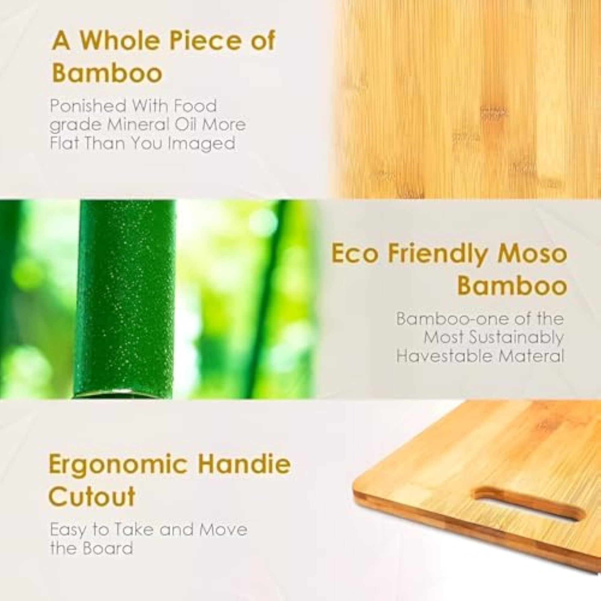 6-Piece Stainless Steel Kitchen Knife Set with Wooden Cutting Board